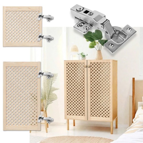 Natural lattice cabinet front - natural,