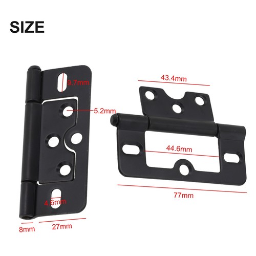 Sleek design iron hinges - design,