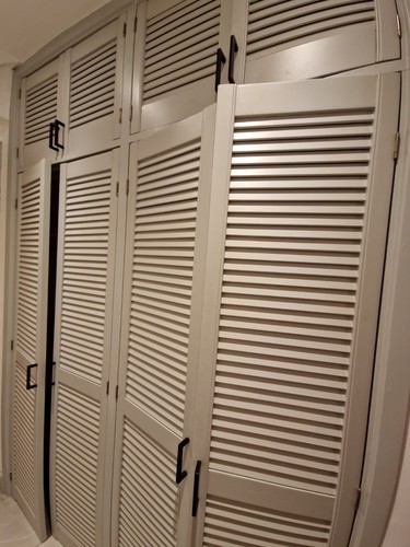 Louvre cupboard doors - louvre,
